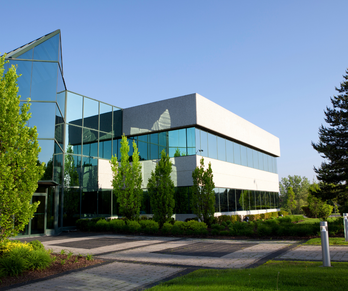 Modern office building